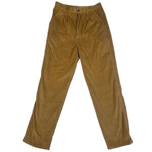 Lucky Britches‎ Men's Camel Corduroy Pleated Front Pants Size 32.  New wih tags